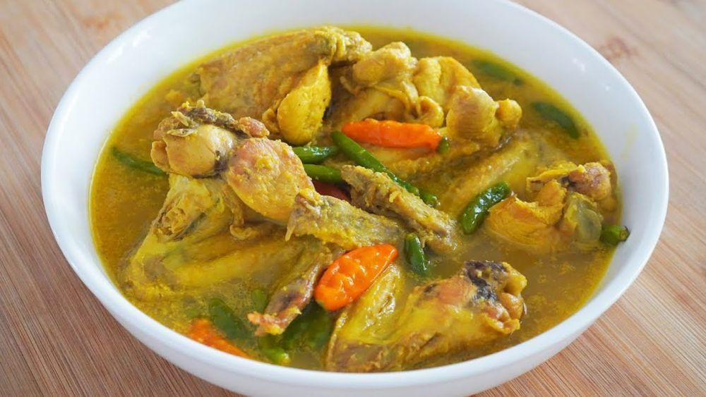 resep ayam kuah asam